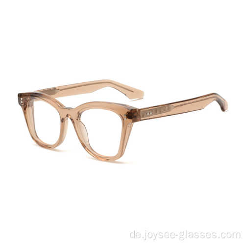 Mode schöne Acetat Full Rim Brille für Männer und Frauen